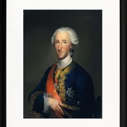 Anton Raphael Mengs – Porträt von Kardinal Zelada 1773 | Giclée Kunstdruck gerahmt