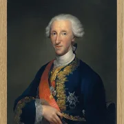 Anton Raphael Mengs – Porträt von Kardinal Zelada 1773 | Giclée Kunstdruck gerahmt