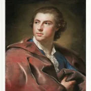 Anton Raphael Mengs – Porträt von William Burton Conyngham 1754 | Giclée Kunstdruck gerahmt