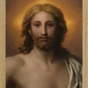 Anton Raphael Mengs – Retter der Welt 1778 | Giclée Kunstdruck gerahmt