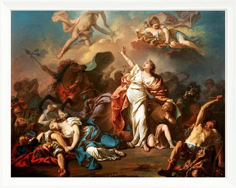 Apollo und Diana greifen die Kinder von Niobe an – 1772