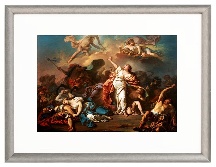 Apollo and Diana attacking the children of Niobe - 1772
