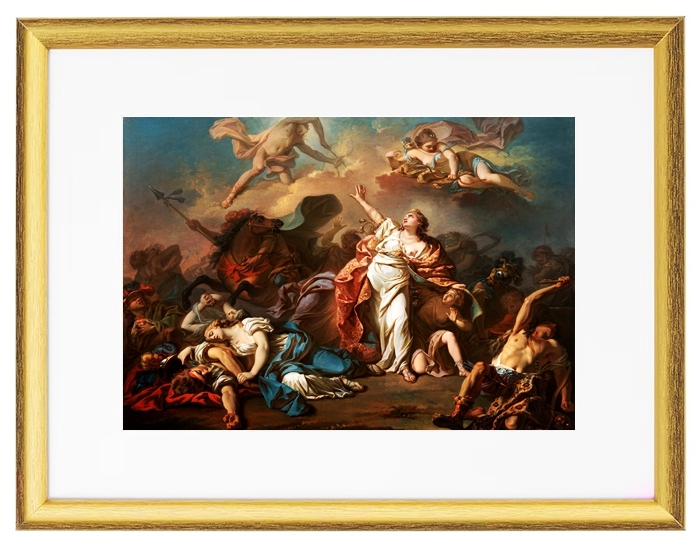 Apollo und Diana greifen die Kinder von Niobe an – 1772