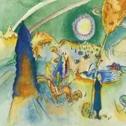 Aquarell für Poul Bjerre – 1916