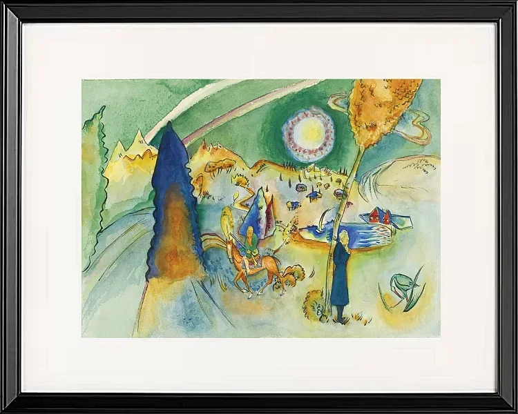 Aquarell für Poul Bjerre – 1916