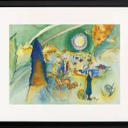 Aquarell für Poul Bjerre – 1916