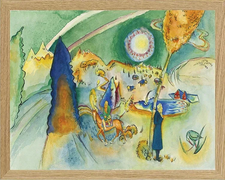 Aquarell für Poul Bjerre – 1916