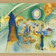 Aquarell für Poul Bjerre – 1916