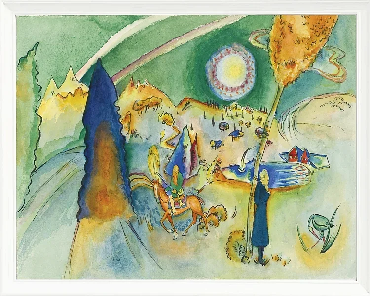 Aquarell für Poul Bjerre – 1916