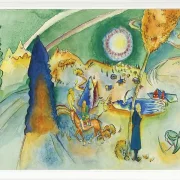 Aquarell für Poul Bjerre – 1916