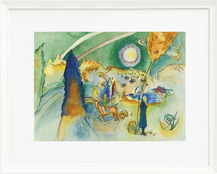 Aquarell für Poul Bjerre – 1916