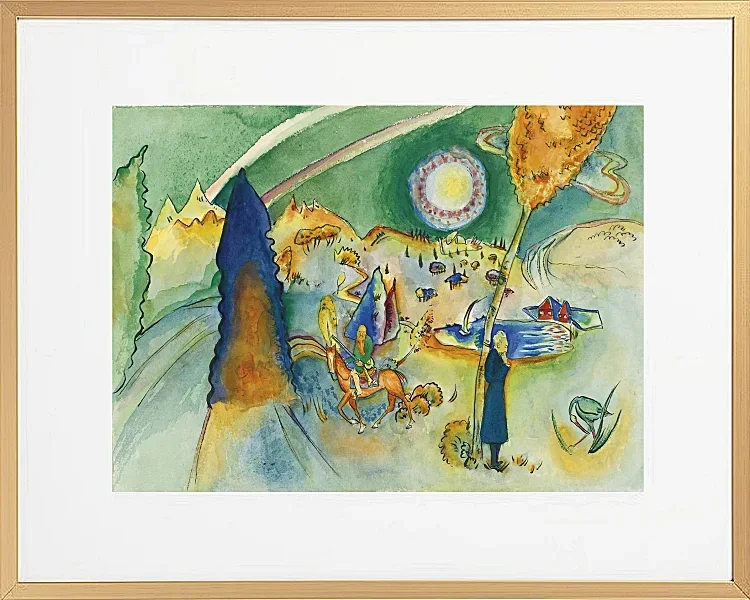 Aquarell für Poul Bjerre – 1916