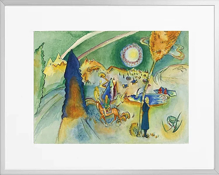 Aquarell für Poul Bjerre – 1916
