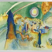 Aquarell für Poul Bjerre – 1916