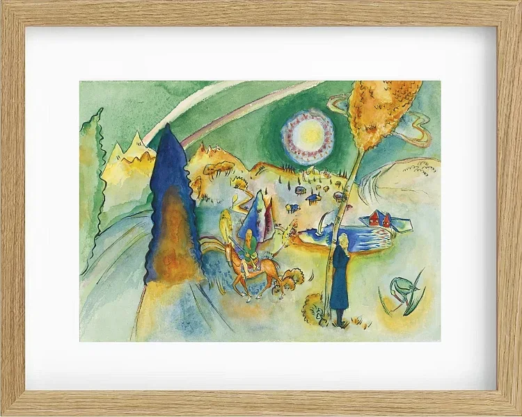 Aquarell für Poul Bjerre – 1916