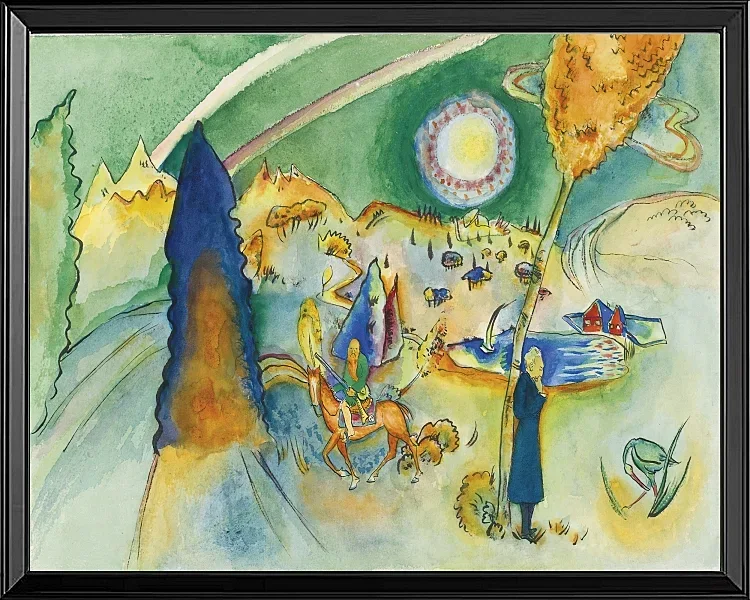 Aquarell für Poul Bjerre – 1916
