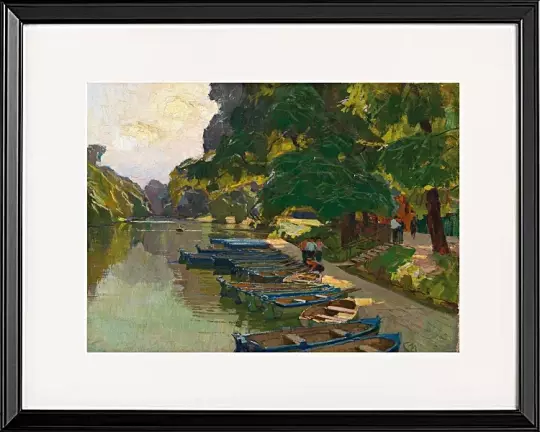 Aus dem Wiener Prater I - 1930