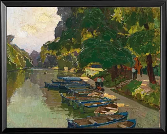 Aus dem Wiener Prater I - 1930