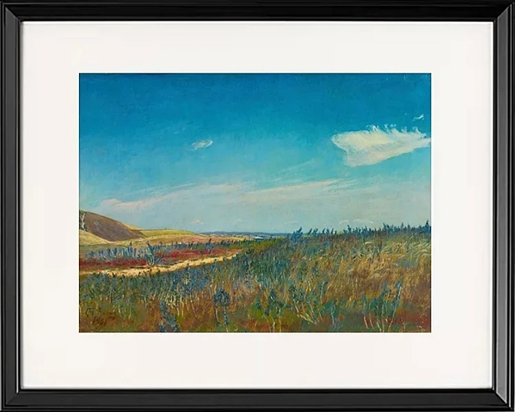 Aussicht in der Nähe von Karebaeksminde in Nordseeland - 1901