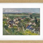 Auvers, panoramaudsigt - 1873
