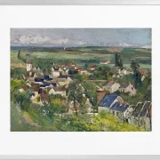 Auvers, panoramaudsigt - 1873