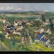 Auvers, panoramaudsigt - 1873