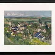 Auvers, panoramaudsigt - 1873