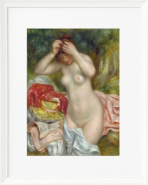 Badende, die ihr Haar arrangiert - 1893