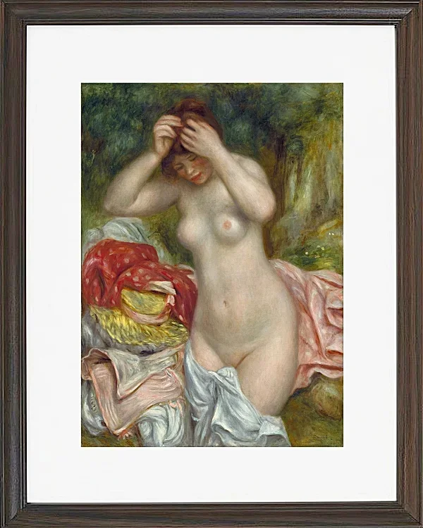 Badende, die ihr Haar arrangiert - 1893