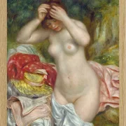 Badende, die ihr Haar arrangiert - 1893