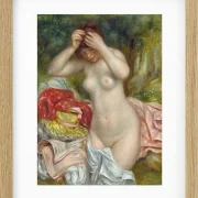 Badende, die ihr Haar arrangiert - 1893