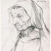 Barbara Dürer, die Mutter des Künstlers – 1514