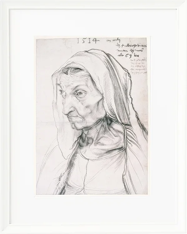 Barbara Dürer, die Mutter des Künstlers – 1514