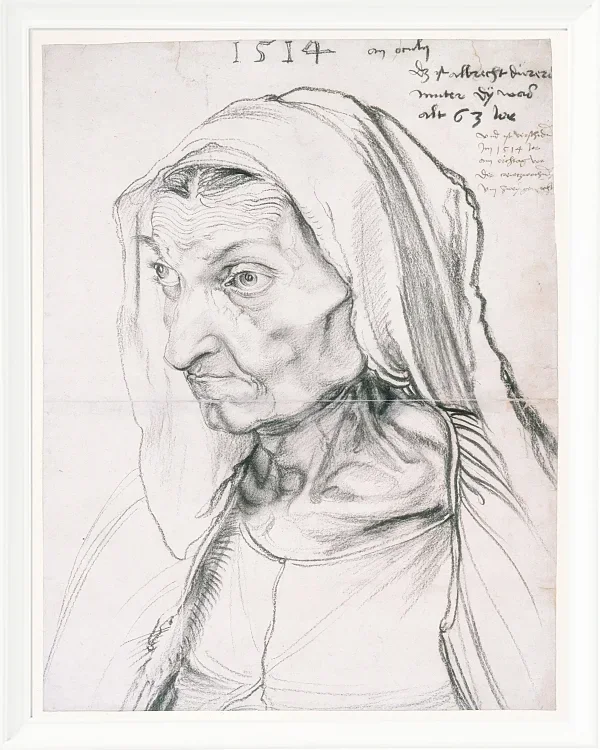 Barbara Dürer, die Mutter des Künstlers – 1514