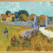 Bondegård i Provence - 1888
