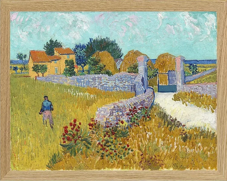 Bondegård i Provence - 1888