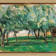 Bauernhof  in der Normandie - 1885