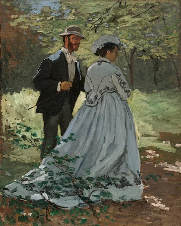 Bazille and Camillet - 1865