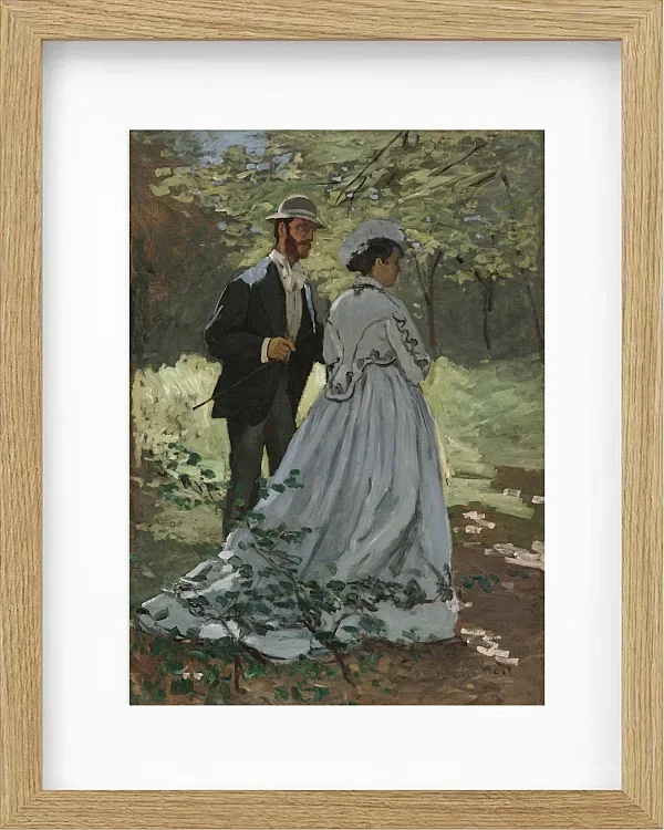 Bazille and Camillet - 1865