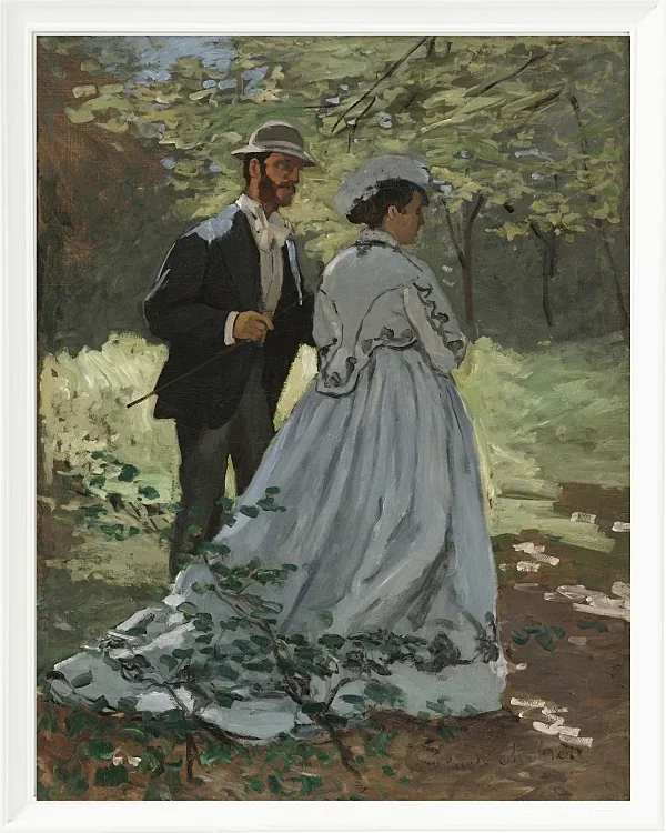 Bazille and Camillet - 1865