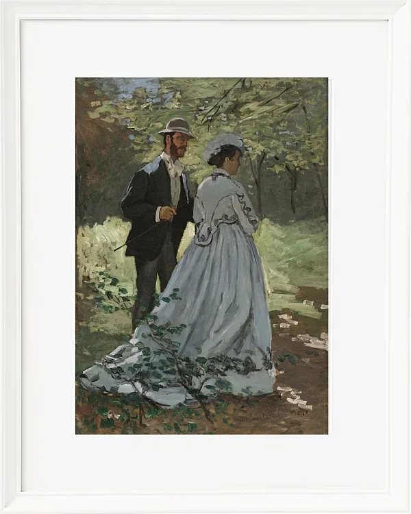 Bazille and Camillet - 1865