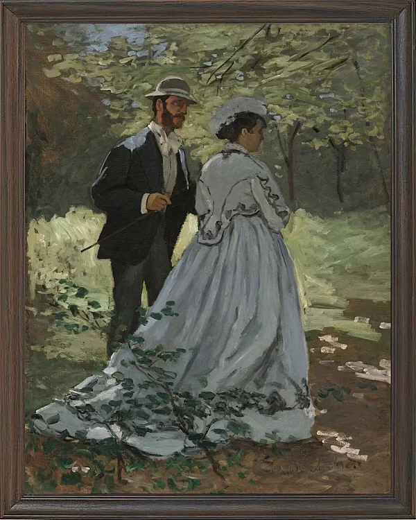 Bazille and Camillet - 1865