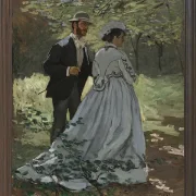 Bazille and Camillet - 1865