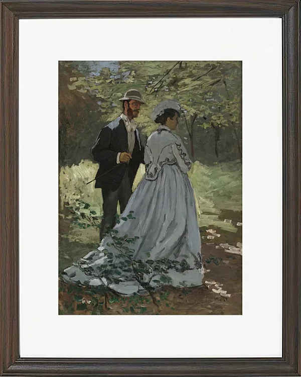 Bazille and Camillet - 1865