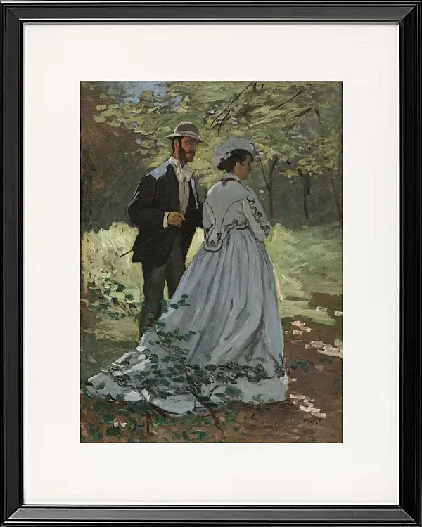 Bazille and Camillet - 1865