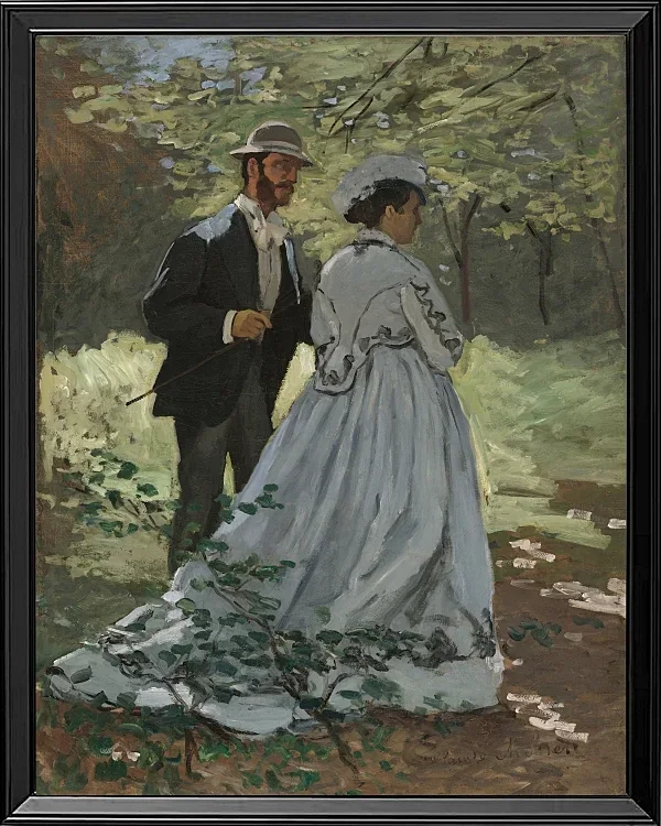 Bazille and Camillet - 1865