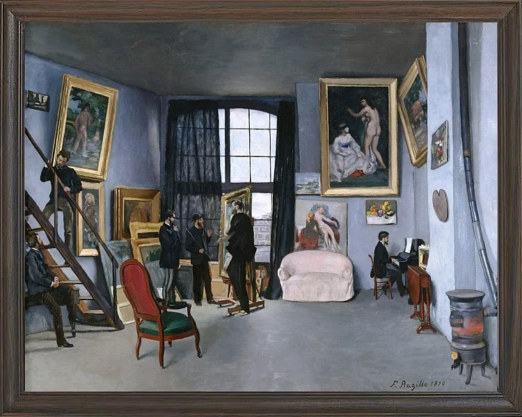 Bazilles Atelier – 1870