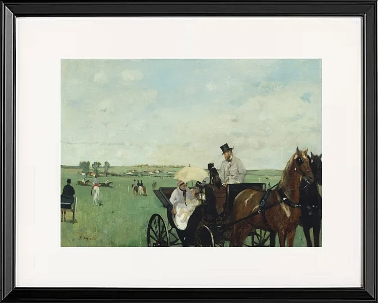 Bei den Rennen auf dem Land - 1869