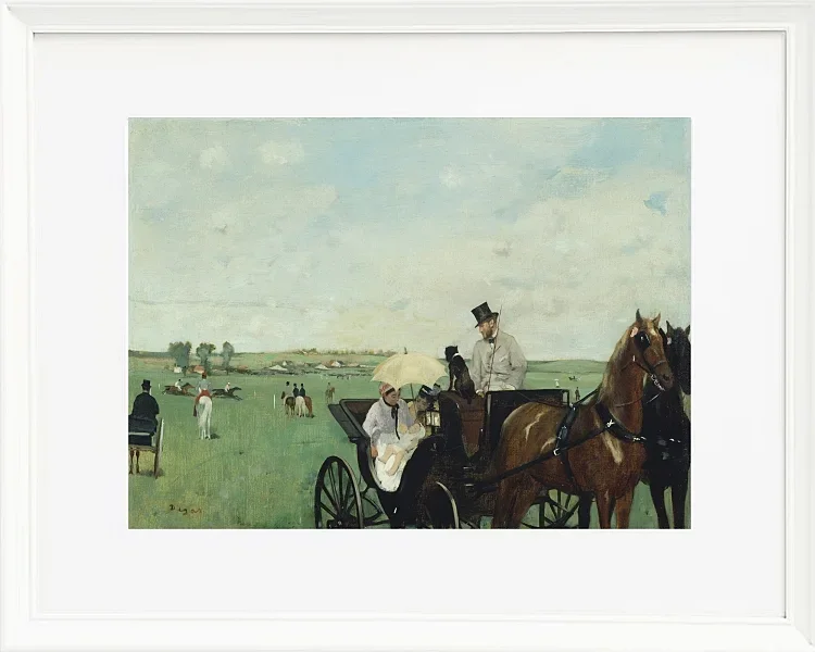 Bei den Rennen auf dem Land - 1869