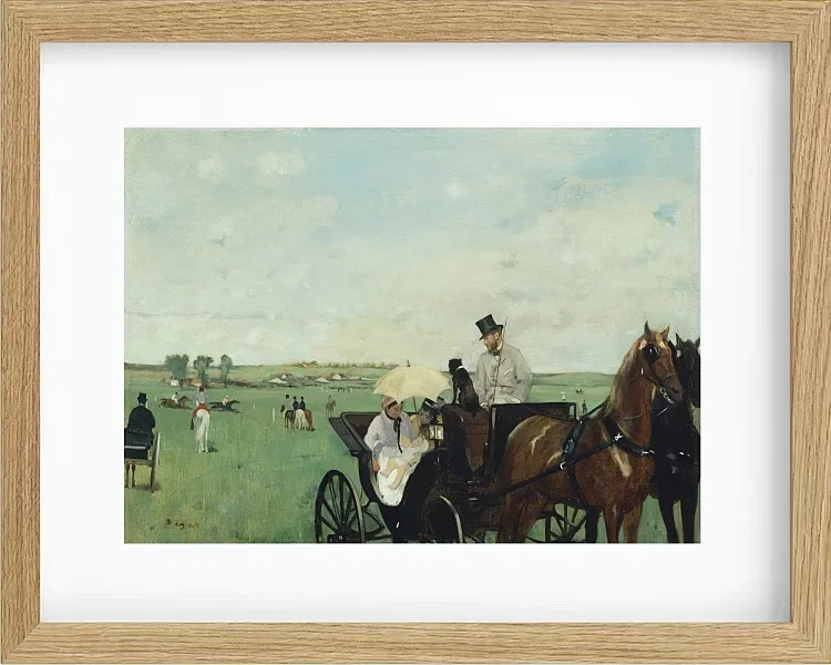 Bei den Rennen auf dem Land - 1869